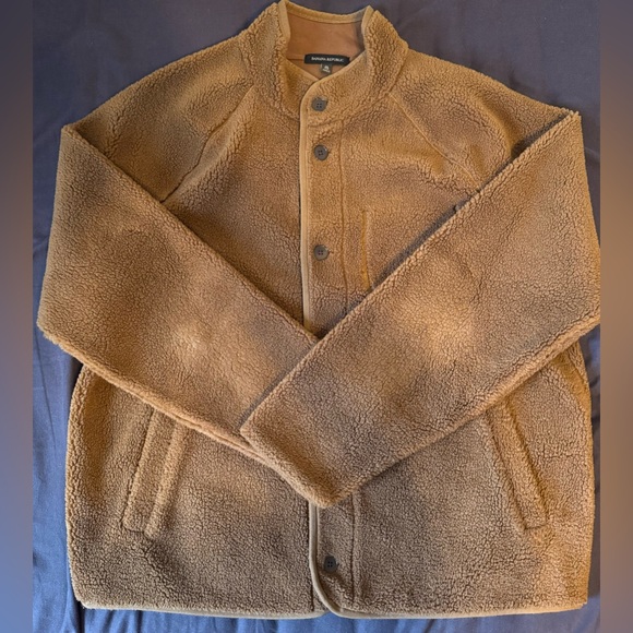 Banana Republic Speciality Teddy Jacket - Picture 1 of 3